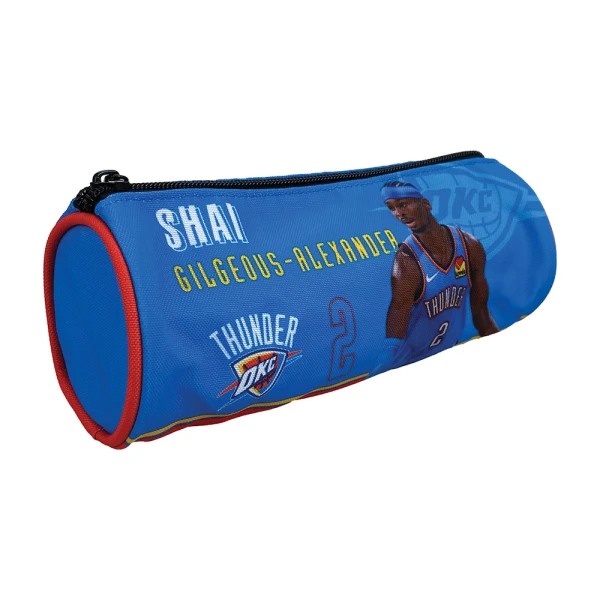 BACK ME UP BARREL OVAL PENCIL CASE NBA GILGEOUS-ALEXANDER SHAI