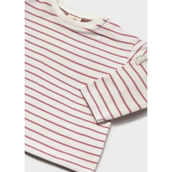 MAYORAL T-SHIRT LONG SLEEVES REDDISH