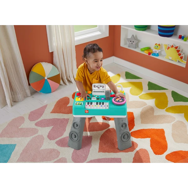 FISHER PRICE ΕΚΠΑΙΔΕΥΤΙΚΗ ΚΟΝΣΟΛΑ DJ ΜΕ ΦΩΤΑ ΚΑΙ ΗΧΟΥΣ