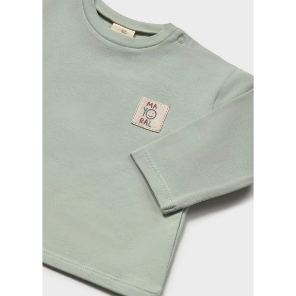 MAYORAL T-SHIRT LONG SLEEVES GREEN