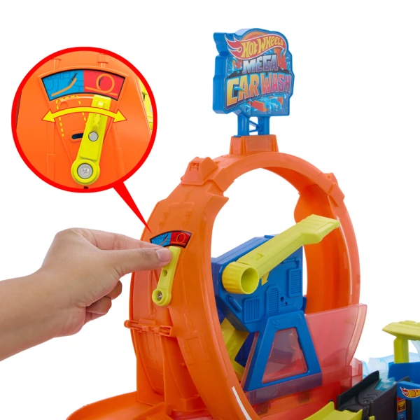 HOT WHEELS CITY MEGA LOOP CAR WASH
