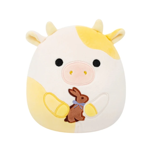 SQUISHMALLOWS-EASTER PLUSH 19 cm W3 - BODIE THE YELLOW SPOTTED COW