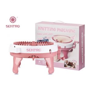 KNITTING MACHINE WITH ACCESSORIES
