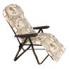 ESCAPE ARMCHAIR WITH 6 POSITIONS AND BLACK FRAME