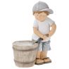 BOY WITH BUCKET 31X22X45 cm FOR PLANTING