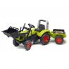 FALK CLAAS BACKHOE WITH TRAILER