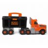 SMOBY BLACK & DECKER TRUCK WITH TOOLS