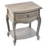WOODEN BEDSIDE TABLE WITH 1 DRAWER 45X35X54 cm