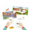 SAPIENTINO MONTESSORI EDUCATIONAL GAME ANIMALS AND PUPPIES FOR AGES 2+
