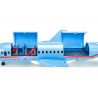 SIKU COMMERCIAL AIRCRAFT WITH ACCESSORIES