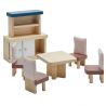 PLAN TOYS WOODEN DINING ROOM ORCHARD