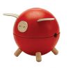 PLAN TOYS WOODEN MONEY BOX PIG RED