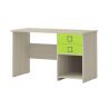 KIKI FURNITURE OFFICE WITH 2 DRAWERS linden-COLOR GREEN