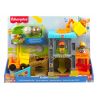 FISHER PRICE LITTLE PEOPLE - PLAYSET CONSTRUCTION SITE WITH SOUNDS