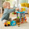 FISHER PRICE LITTLE PEOPLE - PLAYSET CONSTRUCTION SITE WITH SOUNDS