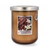 HEART & HOME LARGE CANDLE 340g SANDALWOOD AND VANILLA