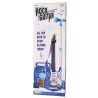 GUITAR WITH AMPLIFIER AND MICROPHONE BLUE