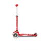 MICRO 3-WHEELS MINI MICRO DELUXE LED SCOOTER RED