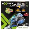 EXOST JUMP TOY CAR FRICTION POWERED WITH RAMP AND OBSTACLES - 3 DESIGNS