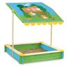 SAND PIT WITH TENT 118X118X118 cM PEPPA THE PIG