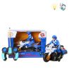 REMOTE CONTROLLED POLICE MOTORCYCLE WITH LIGHTS AND SOUND 27MHz