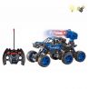 REMOTE CONTROLLED JEEP WITH LIGHTS USB 27MHz - BLUE