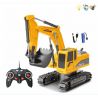 REMOTE CONTROL EXCAVATOR WITH 6 FUNCTIONS, USB 40MHz
