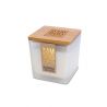 HEART & HOME BAMBOO CANDLE 210g VANILLA AND SPICES