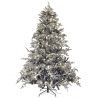 XMAS TREE PRE-LIT FLOCKED NORTH STAR 210 CM WITH 450 LEDS
