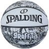 SPALDING BASKET BALL 2021 WHITE GRAFFITI SIZE 7