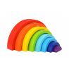 WOODEN STACKING TOY - RAINBOW
