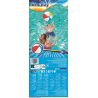 BESTWAY INFLATABLE BEACH BALL 61 cm 3-COLOURED