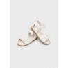 MAYORAL SANDALS RIBBONS WHITE