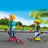 PLAYMOBIL DUO PACK ROLLER HOCKEY PLAYERS