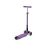 MICRO 3-WHEELS SCOOTER MAXI MICRO DELUXE LED FOLDABLE PURPLE