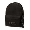 POLO BACKPACK ORIGINAL DOUBLE SCARF WITH SCARF 2023 - BLACK