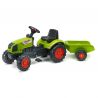 FALK TRACTOR CLAAS WITH TRAILER