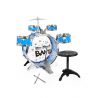 SET DRUMS BLUE WITH STOOL