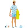 KEN DOLL BEACH GLAM WITH ACCESSORIES