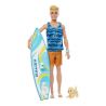 KEN DOLL BEACH WITH SURF BOARD