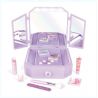 MAKE IT REAL DELUXE LIGHT UP MIRRORED VANITY AND COSMETIC SET
