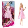 COLLECTIBLE DOLL BARBIE MOVIE PINK GINGHAM DRESS