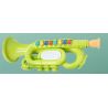TRUMPET WITH LIGHTS AND SOUNDS GREEN