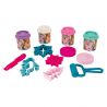 AS DOUGH DISNEY FROZEN BUCKET WITH 4 POTS 3D CAPS AND 8 TOOLS 200g FOR AGES 3+