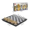 MAGNETIC CHESS WITH GOLDEN - SILVER PAWNS