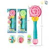 WAND WITH SOAP BUBBLES LOLLIPOP WITH LIGHTS & SOUNDS