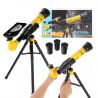 YELLOW TELESCOPE WITH CELL PHONE CASE