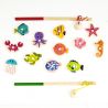 MAGNET BOX SEA ANIMALS 12 EDUCATIONAL WOODEN MAGNETS FOR AGES 2+