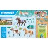 PLAYMOBIL HORSES OF THE WATERFALL ΤΡΙΑ ΑΛΟΓΑ ΜΕ ΑΞΕΣΟΥΑΡ