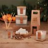 HEART & HOME BAMBOO CANDLE 210g ORANGE ZEST AND CLOVE OIL